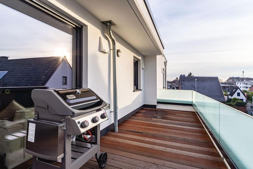 A&V Apartments Wunderschoene Penthouse Wohnung Moers Exteriör bild
